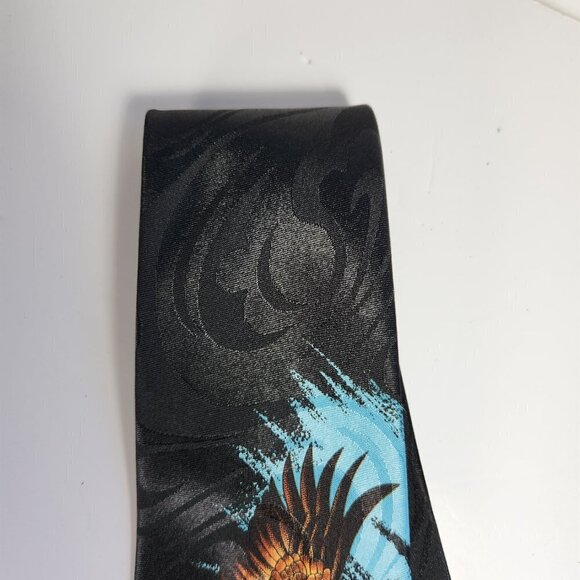 Steven Harris American Flag Bald Eagle Patriotic Necktie Men's Stars and Stripes - Picture 5 of 8